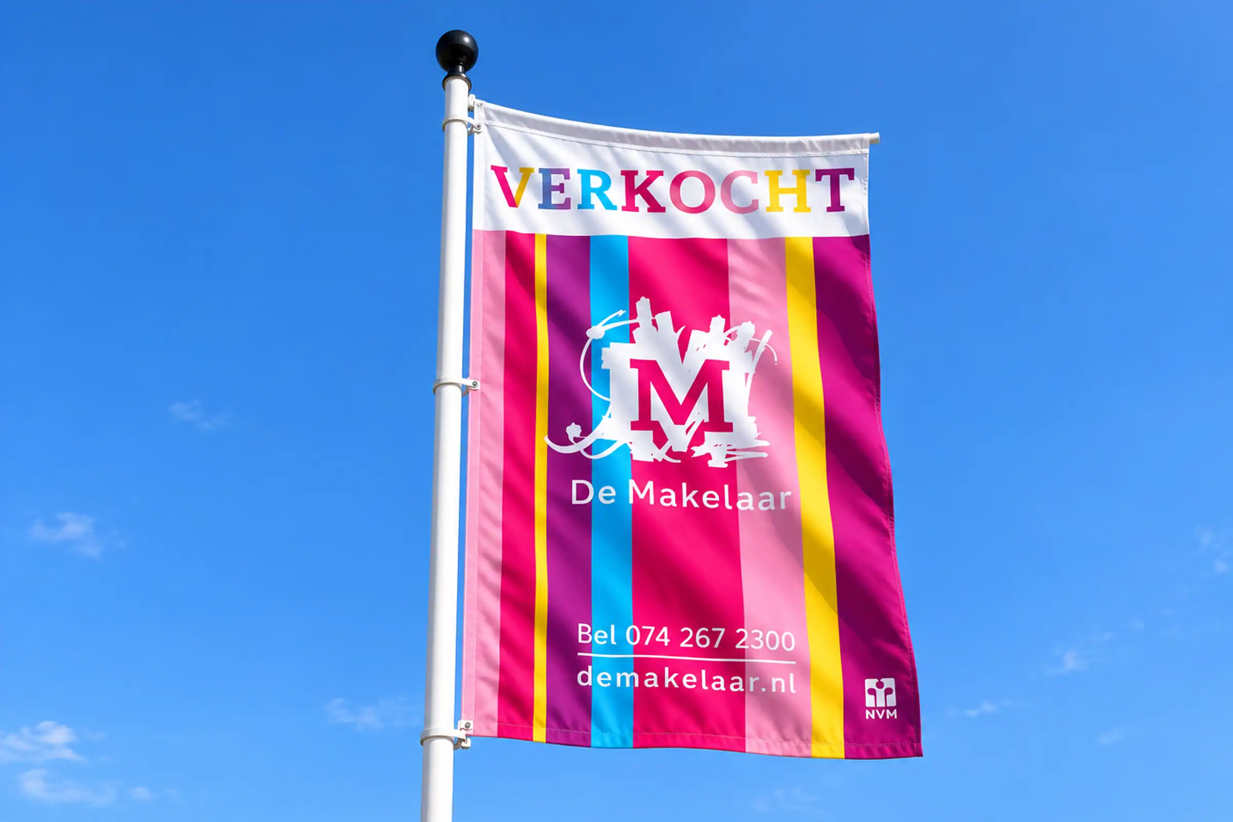De Makelaar Borne Verkochtvlag